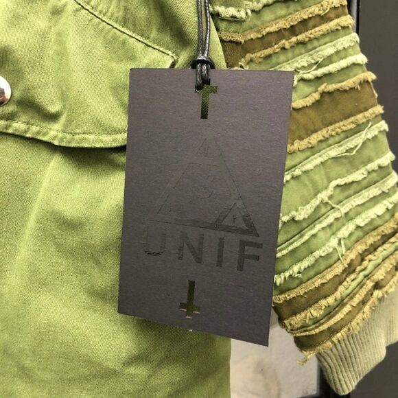 New UNIF Olive Green Jacket - Size XS - Picture 4 of 6